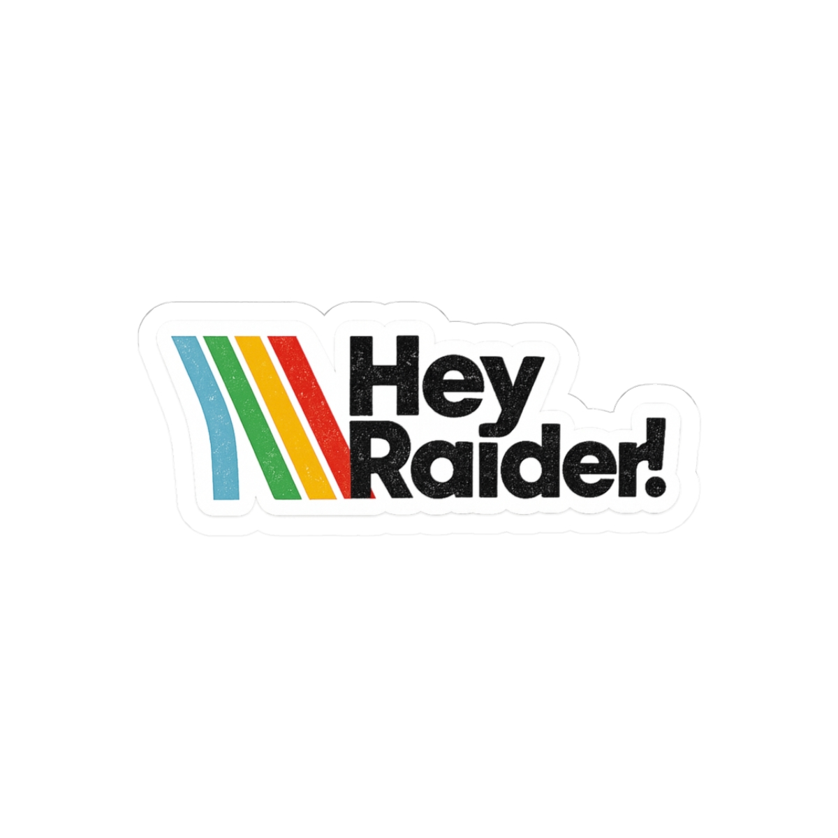 Hey Raiders Arc Raiders Fan Art Sticker