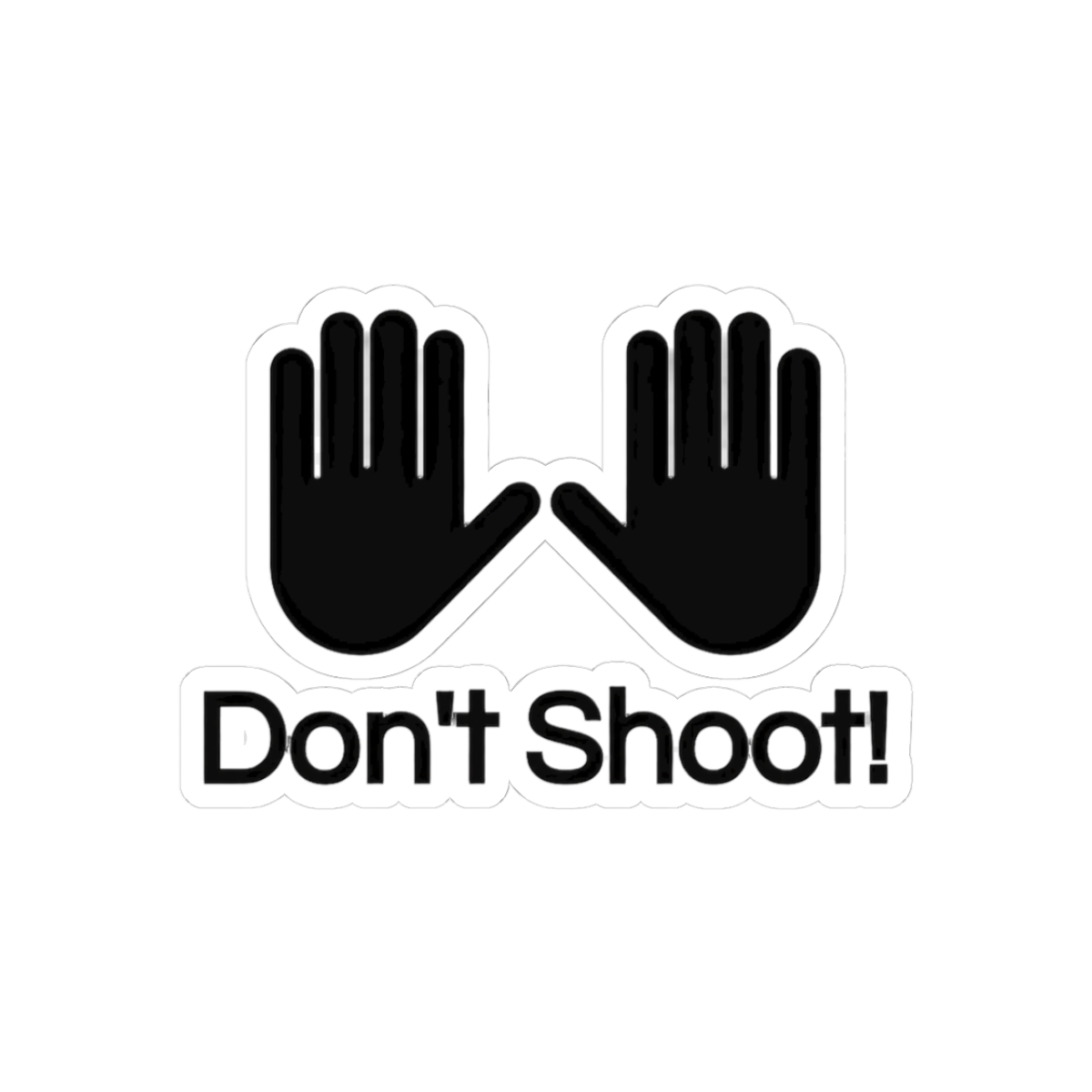 Arc Raiders Don't Shoot! Funny Gamer Sticker