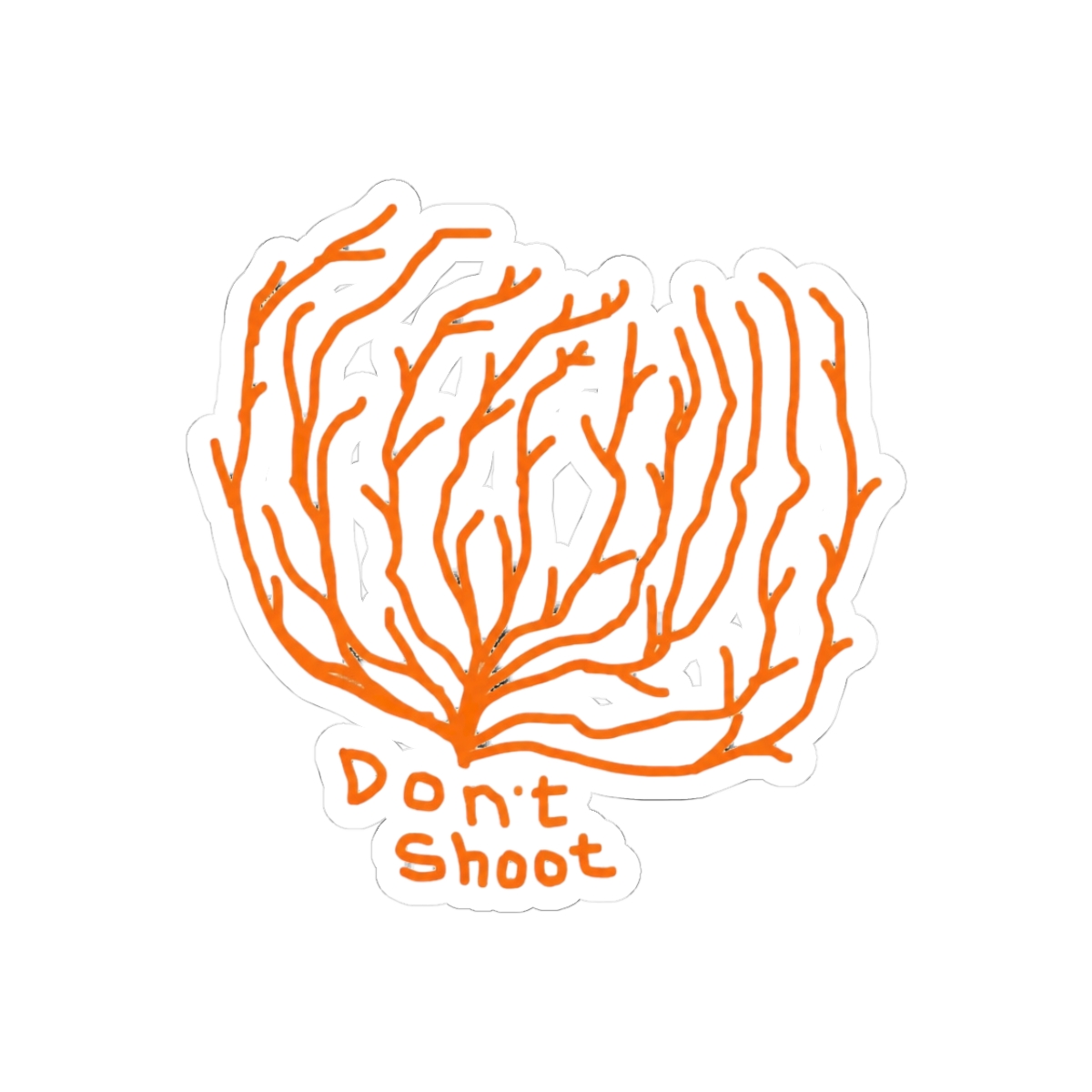 Don't Shoot! Arc Raiders Funny Gaming Sticker