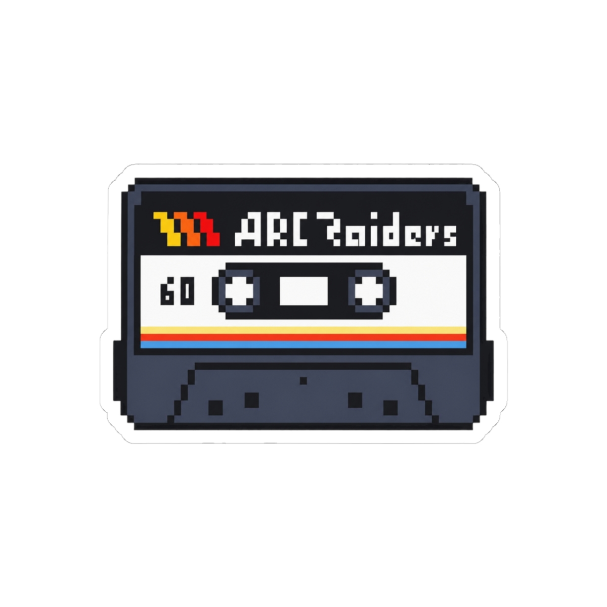 Arc Raiders Cassette Retro Gaming Sticker