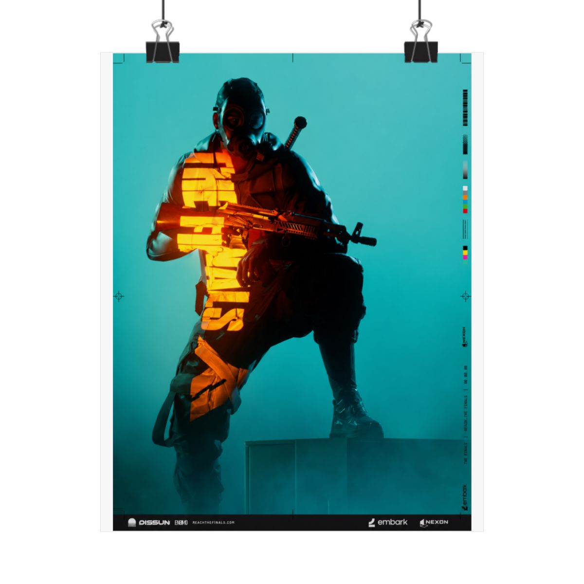 The Finals Green Poster