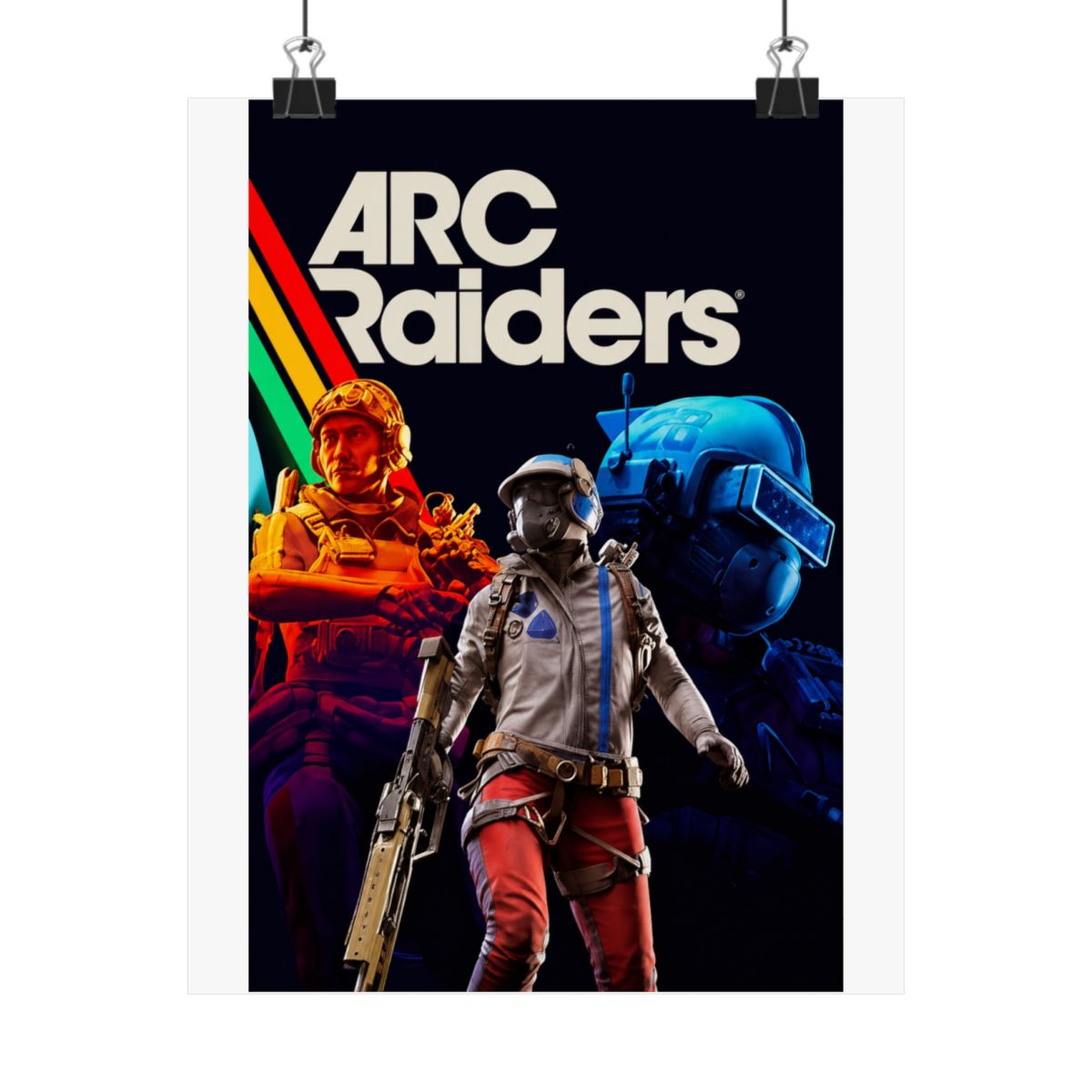 enhighten ARC Raiders Epic Gaming Retro Sci-Fi Wall 24x36 Poster