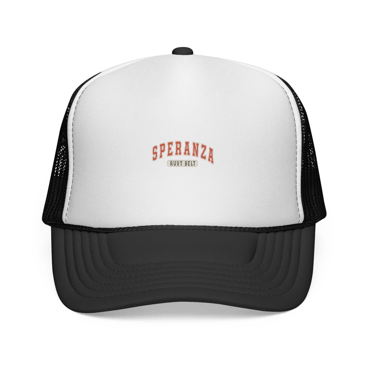 Raiders of Speranza Varsity Camping Nature Video Game Gift Trucker Hat with Adjustable Mesh Back